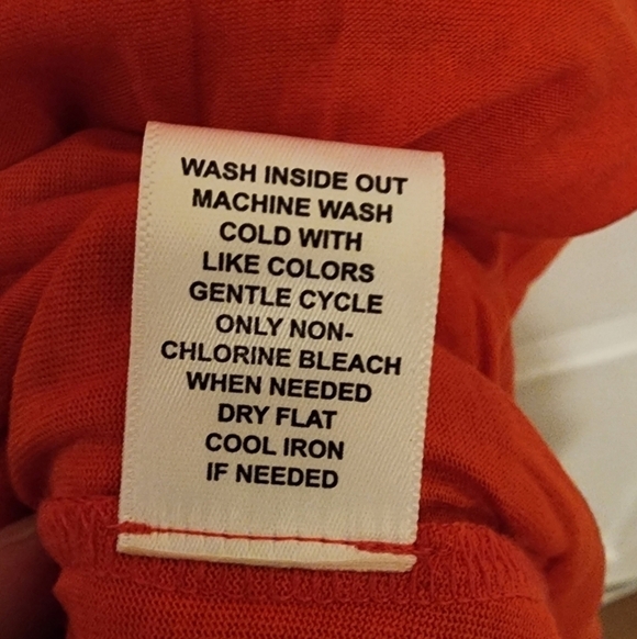 ELLE Orange Collared Lace Overlay Sleeveless Collared Blouse Size M - Picture 4 of 10